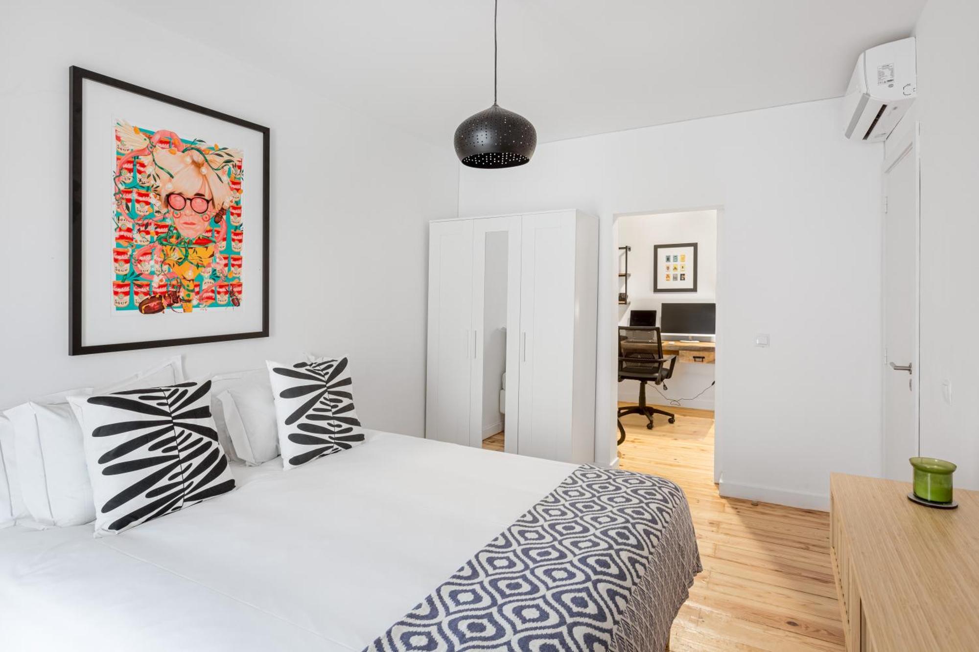 Joivy Bohemian Flat With Study Near The Centre Appartement Lissabon